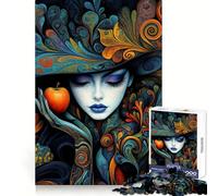The Enchanted Temptress 1000 Piece Jigsaw Puzzles for Adults Jigsaw Thought Toy Indoor Fun Accurate Edge Art Collectible (38x26cm)