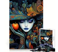 The Enchanted Temptress 1000 Pieces Jigsaw Puzzles for Teenagers Cognitive Toy Gentle Leisure Pattern Assembly Fine Art Piece (38x52cm)