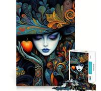 The Enchanted Temptress Puzzles for Adults 1000 Pieces Brain Challenge Toy Calm Mind Clear Cut Art Collection Piece (50x75cm)