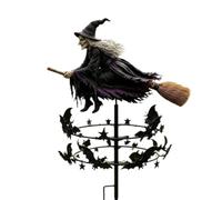 The Enchanted Witch Garden Wind Spinner, All-Weather Durability, Wind Spinners Outdoor Outdoor Garden Lawn Pathway Patio Gothic Fall Ornament