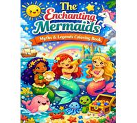 The Enchanting Mermaids: Myths & Legends Coloring Book (Adventures Under the Sea Collection)
