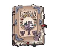The Enchiridion Book Handbook Manual Princess Bubblegum Come Along with Me Adventure Time Cartoon Animated TV Show Finn Jake 1.5" Enamel Pin Badge