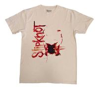 The End So Far Band Back Print T-Shirt Slipknot Natural M