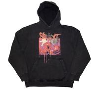 The End So Far Barcode Pullover Stone Wash Hoodie Slipknot Grey L