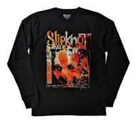 The End So Far Pepper Back Print Long-Sleeved T-Shirt Slipknot Black S