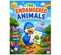 The Endangered Animals: Coloring, Activity & Adventure Book for Kids