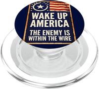 The Enemy is Within The Wire PopSockets PopGrip for MagSafe