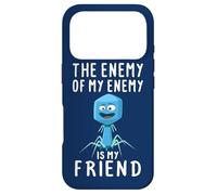 The Enemy Of My Enemy Is My Friend Funny Bacteriophage Case for iPhone 17 Pro