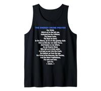 The Energy Drink Prayer - Funny Gamer & Student Parody Tank Top
