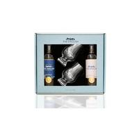 The English Gift Pack: 2x20cl Original, Smokey Single Malts & 2 Glasses, 43% vol