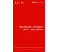 The English Gradual Part 1-The Ordinary