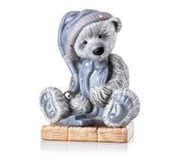 The English Ladies Charlie Bear Frost, 6.1-inch Height, Bone China, Home, Home Décor