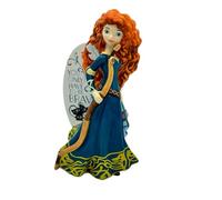 The English Ladies Co Disney Merida Flat Back Figurine, Fine Bone China, 5 × 9 × 15 cm, Multicolor