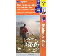 The English Lakes - North Western Area: Sheet OL04 (OS Explorer Map Active)