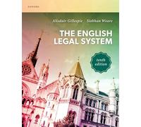 The English Legal System – Oxford University Press