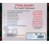 THE ENGLISH NIGHTINGALE: VIRTUOSO RECORDER MUSIC FROM RENIAISSANDE TO ROMANTIC N