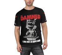 The English Punk Đam*ned Rock Band Mens T-Shirts Basics Mens Regular Crew Neck T-Shirt Novelty 3D Print Graphic tee Tops for Hiking Travel，3XL