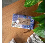 The English Soap Company Anniversary Bluebell and Rosemary Soap - Luxury Shea Butter Bar - Floral Bluebell Scent, Moisturising, Vegan Friendly, Recyclable Gift Soap, Made in England 190g