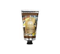 The English Soap Company Anniversary Indian Sandalwood Hand Cream - Shea Butter, Aloe Vera and Beeswax Moisturiser - Woody Scent, Recyclable Tube, British Skincare Gift, Made in England - 75ml