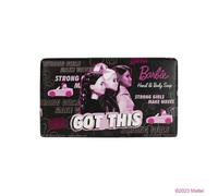 The English Soap Company Barbie™ Got This Soap Bar, Shea Butter Soap Bar, Matcha Iced Tea Scent 190g