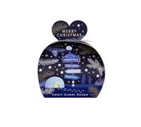 The English Soap Company Christmas North Pole Heart Guest Soaps Gift Box, Scented, Vegan Friendly 3x20g