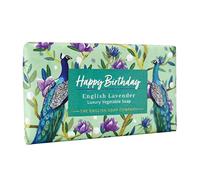 The English Soap Company English Lavender Happy Birthday Soap Bar 190g
