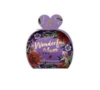 The English Soap Company Heart Guest Soaps Scented Set of 3 x 20g (Wonderful Mum - Plum & Honeysuckle)
