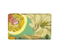 The English Soap Company Royal Botanical Gardens Kew Wrapped Soap Bar, Grapefruit Shea Butter Soap Bar, Moisturising Soap Bar for Face and Body, Grapefruit and Lily Scent 240g