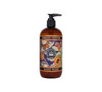 The English Soap Company Kew Gardens Hand and Body Wash, Refreshing Botanical Wash with a Rich Lather, Enriched with Soothing Aloe Vera and Vitamin E, Apricot Vetiver Scent 500ml