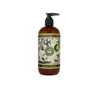 The English Soap Company Kew Gardens Hand Wash, Refreshing Botanical Wash with a Rich Lather, Enriched with Soothing Aloe Vera and Vitamin E, Lemongrass and Lime Scent 500ml