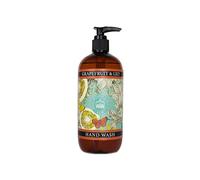 The English Soap Company Kew Gardens Hand Wash, Refreshing Botanical Wash with a Rich Lather, Enriched with Soothing Aloe Vera and Vitamin E, Grapefruit and Lily 500ml