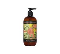 The English Soap Company Kew Gardens Hand Wash, Refreshing Botanical Wash with a Rich Lather, Enriched with Soothing Aloe Vera and Vitamin E, Bergamot and Ginger Scent 500ml