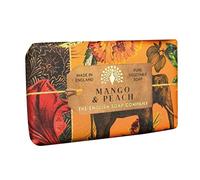 The English Soap Company Mango & Peach Anniversary Collection Wrapped Soap Bar 190g