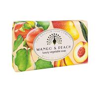 The English Soap Company Mango & Peach Vintage Wrapped Soap Bar 190g