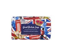 The English Soap Company United Kingdom Inspired Soap Bar 190g (Sandalwood & Amber)