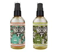 The English Soap Company Set of 2 x 100ml Hand Sanitisers: Lemongrass & Lime + Grapefruit & Lily