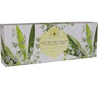 The English Soap Company Triple Gift Boxed Hand Soaps Lily of the Valley 3 x 100g