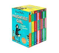 The Enid Blyton Naughtiest Girl School Adventures Books 1 - 10 Collection Box Set (In The School, Again, Is A Monitor, Helps A Friend, Saves The Day, Macrches On & MORE!)