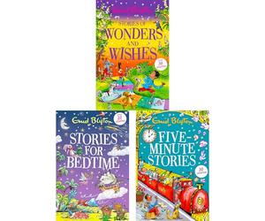 The Enid Blyton Stories Collection: Bedtime Magic, Whimsical Wishes & Five-Minute Tales for Young Readers (Paperback, 3 Books)
