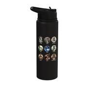 The Ennead Ancient Egypt Gods and Goddesses Stainless Steel Insulated Water Bottle