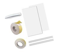 The entire seasonal window air conditioners side plastic barrier stops heat loss and lowers energy costs, window insulation
