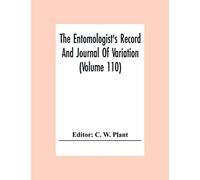 The Entomologist'S Record And Journal Of Variation (Volume 110)