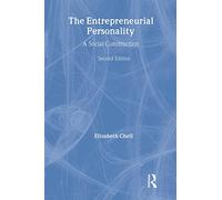 The Entrepreneurial Personality: A Social Construction – Routledge