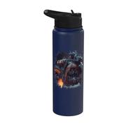 The Epic Fantasy Motorcycle Adventure Stainless Steel Insulated Water Bottle