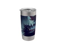 The Epic Fantasy Warrior a Hero Journey Through Magic Stainless Steel Insulated Tumbler