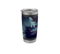 The Epic Fantasy Warrior a Hero Journey Through Magic Stainless Steel Insulated Tumbler