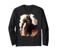 The Epic Warrior Bravery in the Dark Long Sleeve T-Shirt