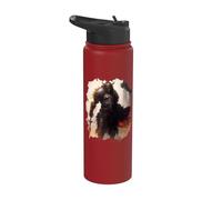 The Epic Warrior Bravery in the Dark Stainless Steel Insulated Water Bottle