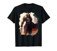 The Epic Warrior Bravery in the Dark Value Graphic T-Shirt, Men, Black, S