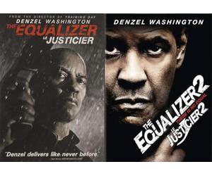 The Equalizer 1 & 2 (Denzel Washington Double Feature DVD - 2 Sets)